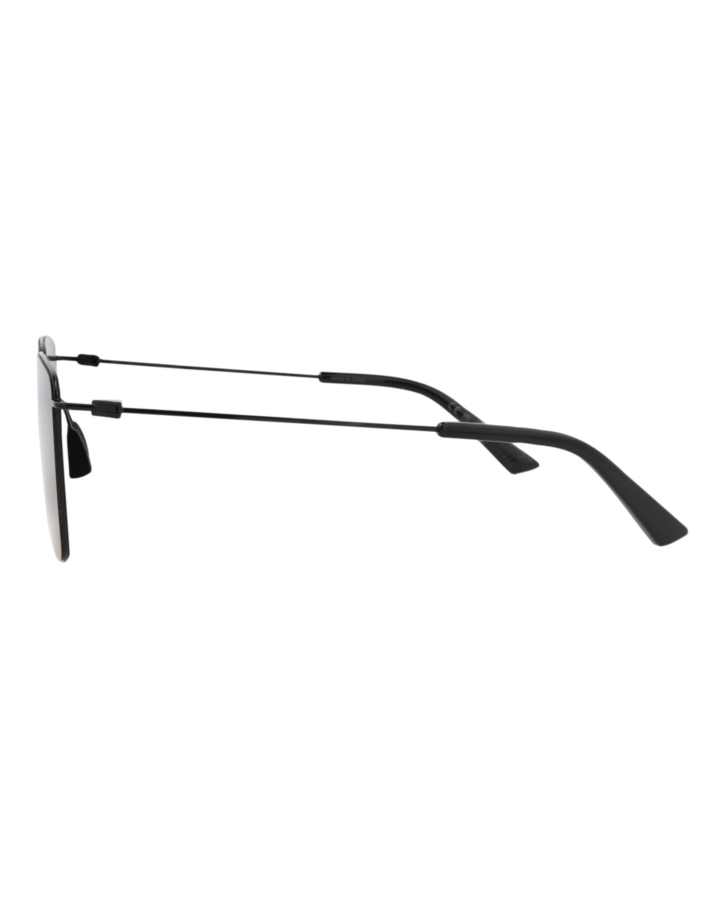 Bottega Veneta Square-Frame Metal Sunglasses