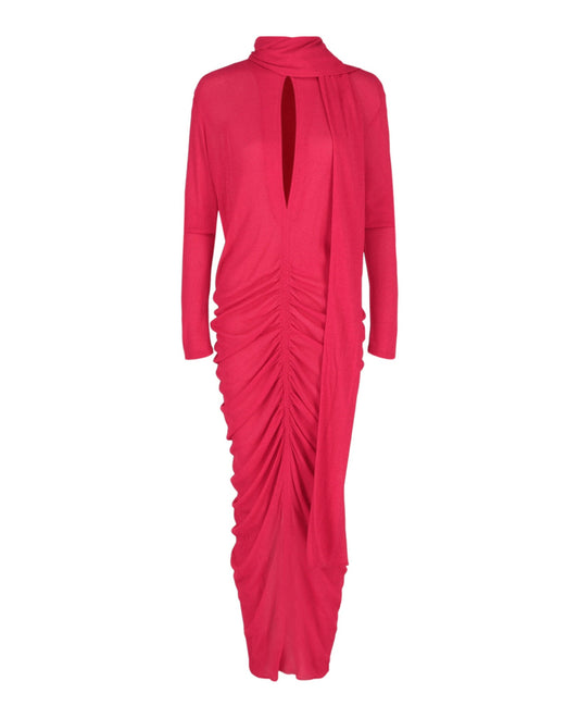 Givenchy Draped Scarf Dress