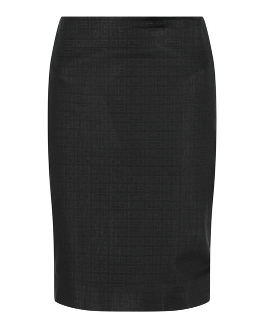 Givenchy Embossed 4G Logo Mini Skirt