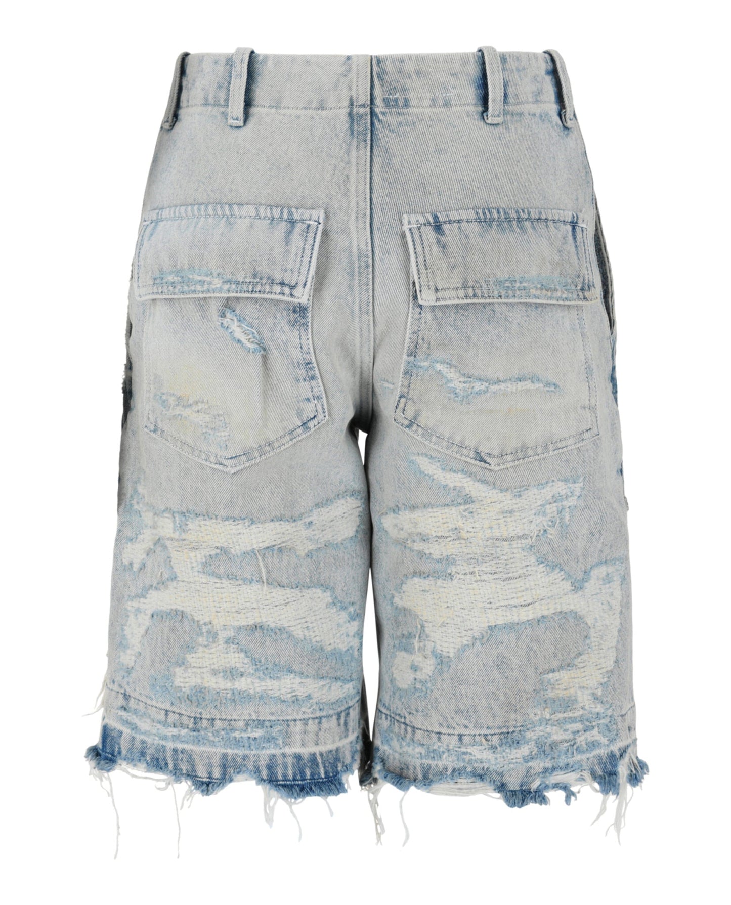 Givenchy Distressed Denim Shorts