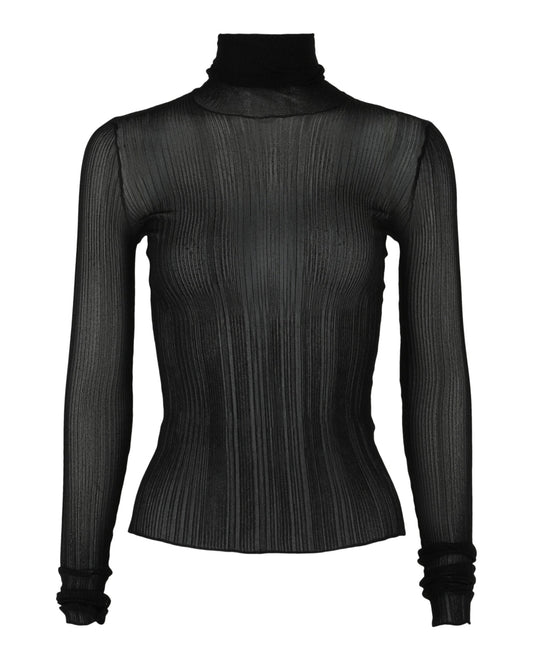 Givenchy Sheer Stretch Turtleneck