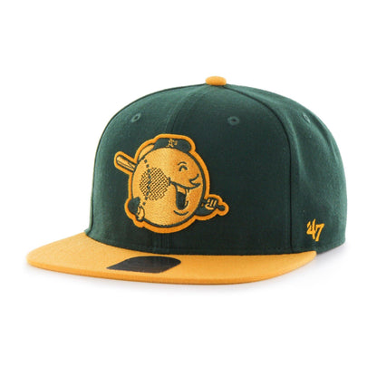 47 Brand Men's Oakland Athletics Captain Snapback Hats