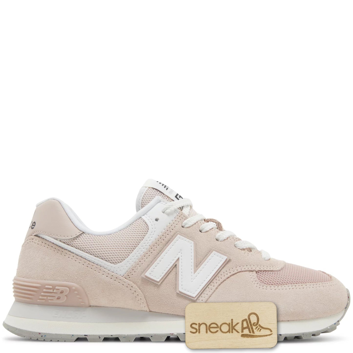 New Balance Men's 574 'Pink Fog' Sneakers