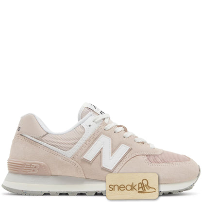 New Balance Men's 574 'Pink Fog' Sneakers