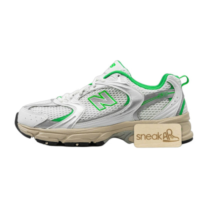 New Balance Men's 530 'White Palm Leaf' Sneakers