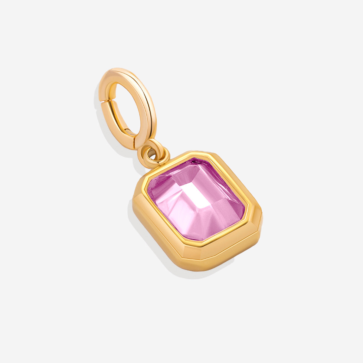 Mint & Lily Baguette Birthstone Charm