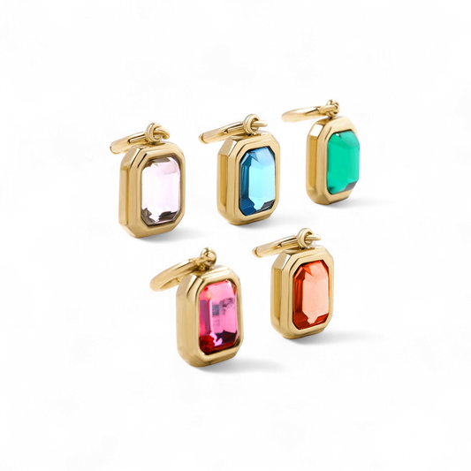 Mint & Lily Baguette Birthstone Charm