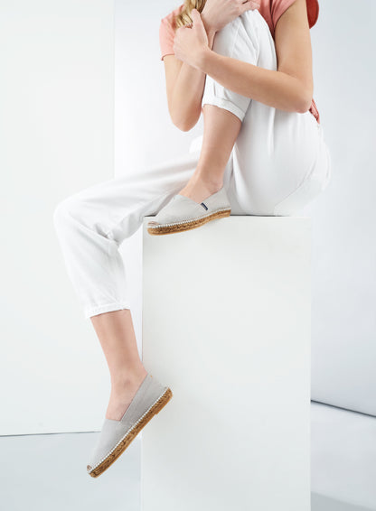 Barceloneta Canvas Espadrille Flats by Viscata