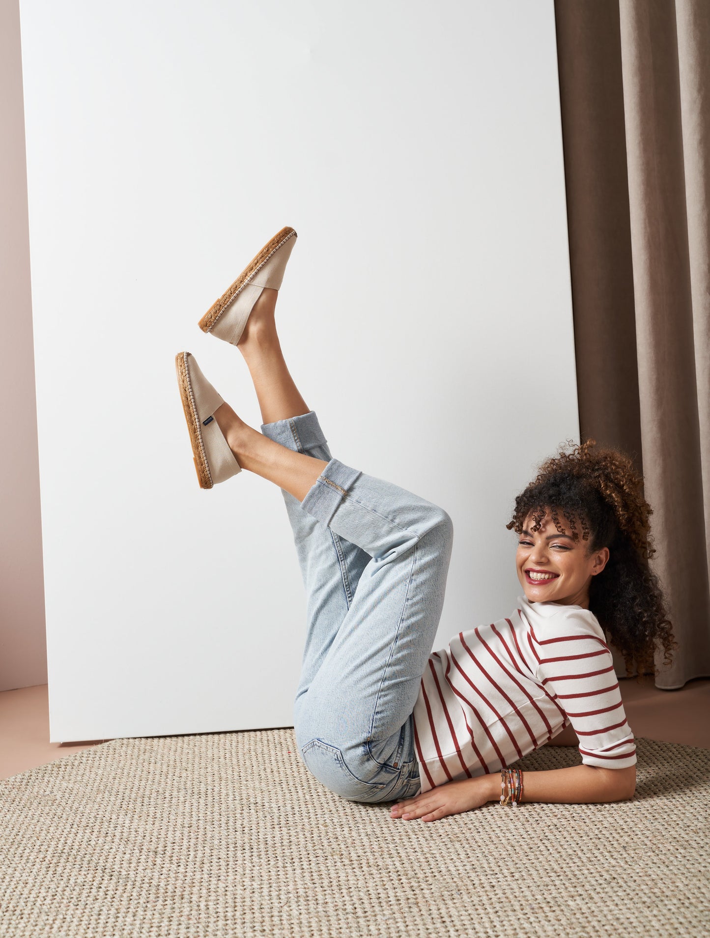Barceloneta Canvas Espadrille Flats by Viscata