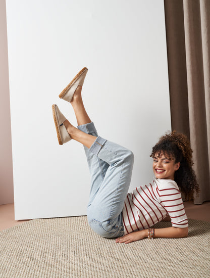 Barceloneta Canvas Espadrille Flats by Viscata