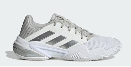 [IF0407] Womens adidas Barricade 13 'Cloud White Core Black Grey'