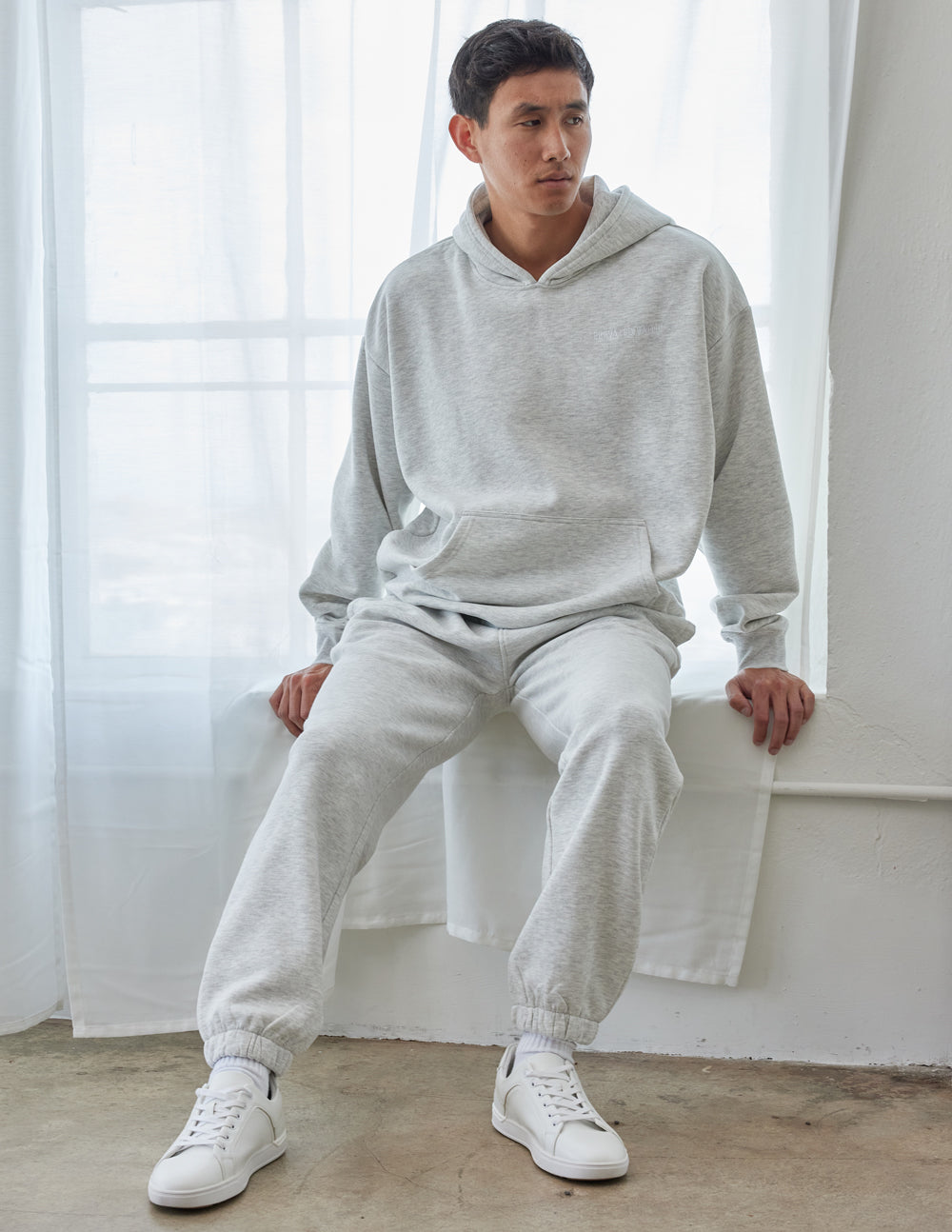 Elevated Faith Basics Cloud Grey Unisex Hoodie