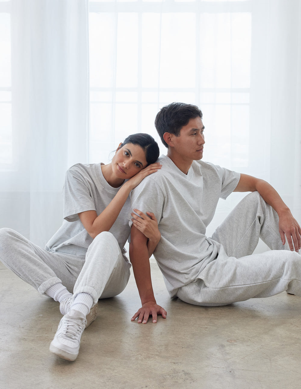 Elevated Faith Basics Cloud Grey Unisex Tee