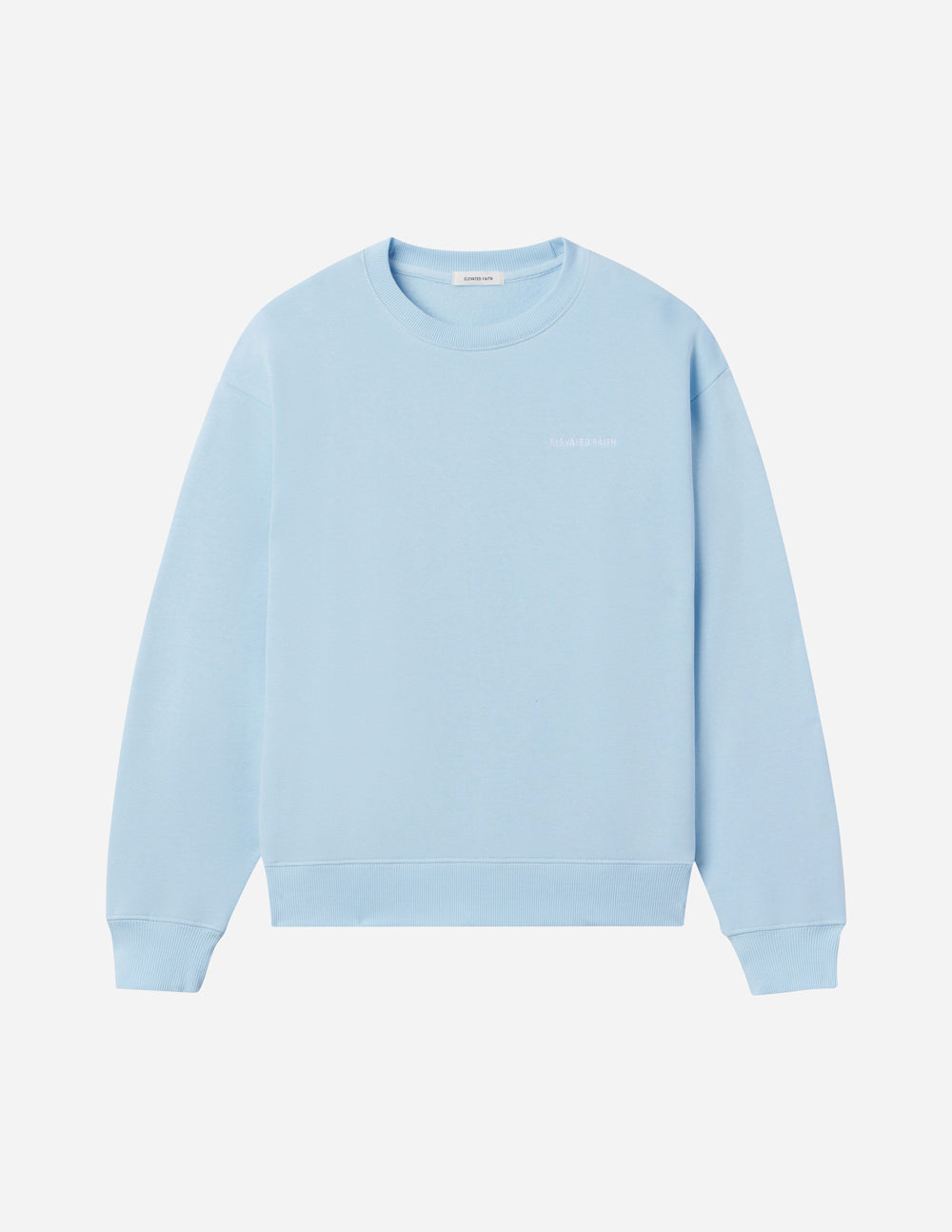 Elevated Faith Basics Dream Blue Unisex Crewneck