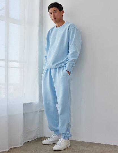 Elevated Faith Basics Dream Blue Unisex Crewneck