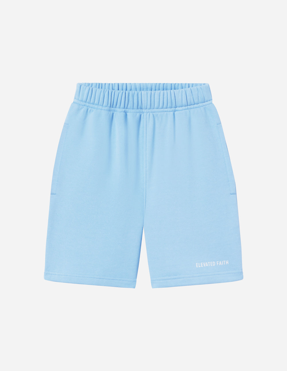 Elevated Faith Basics Lake Blue Women's Short