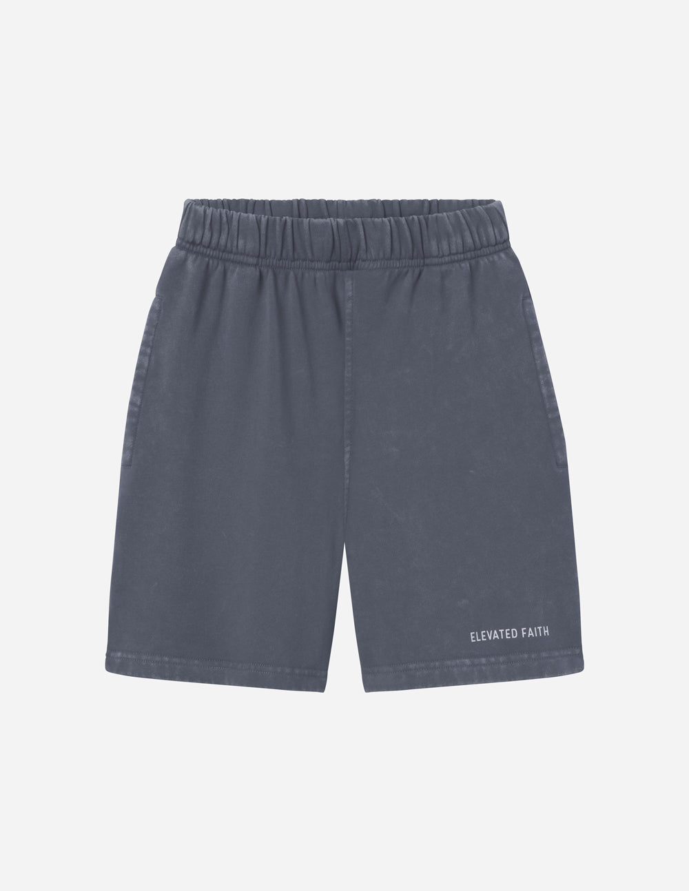 Elevated Faith Basics Smoke Grey Women's Short