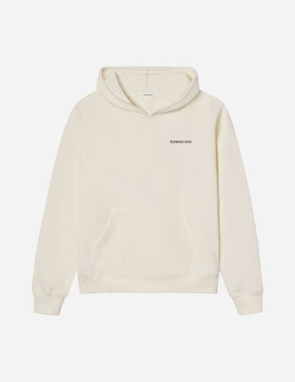 Elevated Faith Basics White Sand Unisex Hoodie