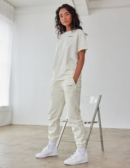 Elevated Faith Basics White Sand Unisex Sweatpant