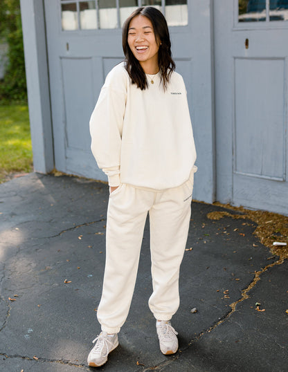 Elevated Faith Basics White Sand Unisex Sweatpant