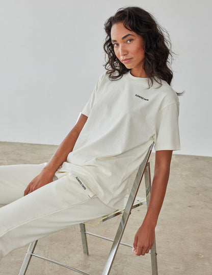 Elevated Faith Basics White Sand Unisex Tee