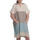 Taupe / Light Blue