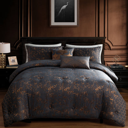Bebejan Bamboo Tree 5 Piece Comforter Set