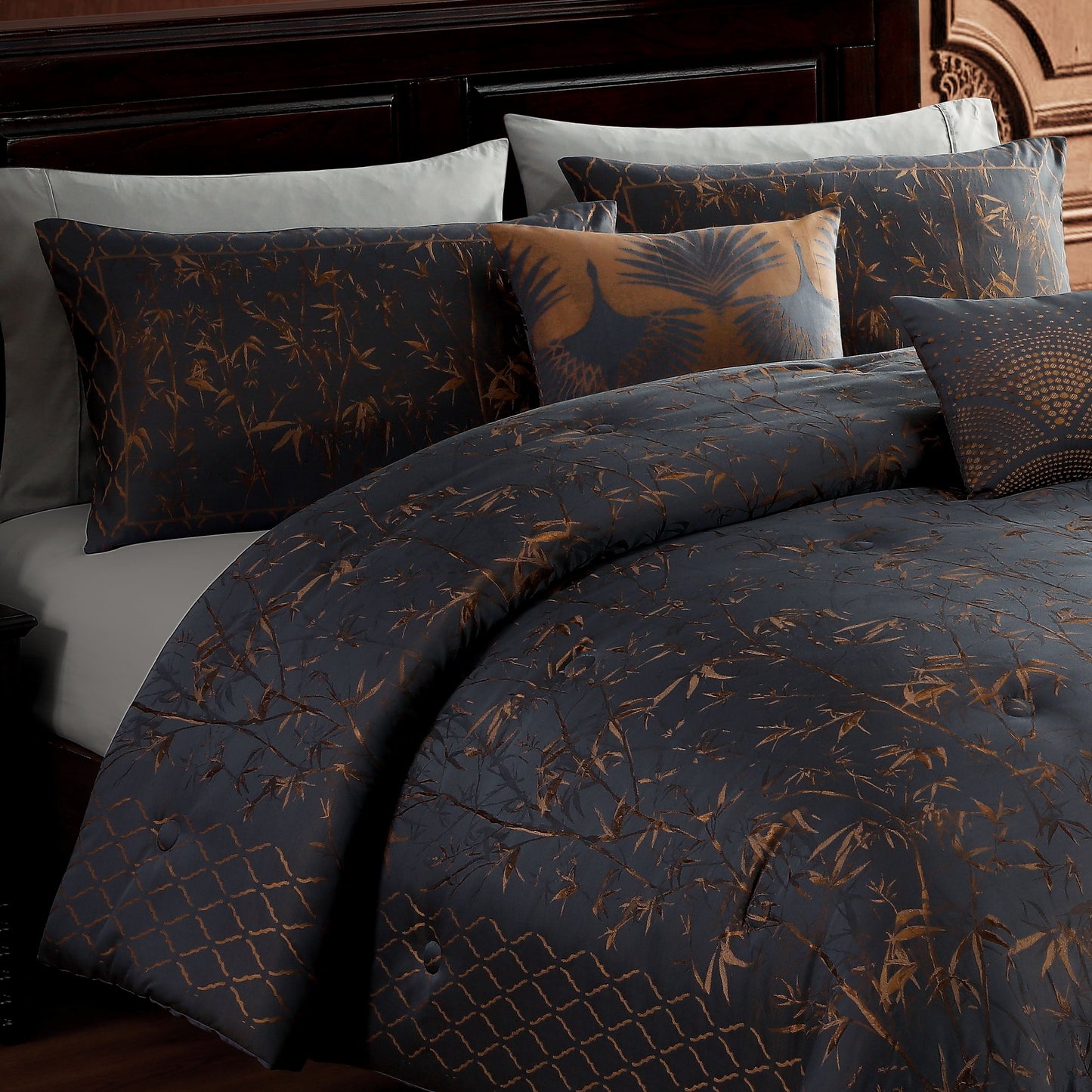 Bebejan Bamboo Tree 5 Piece Comforter Set