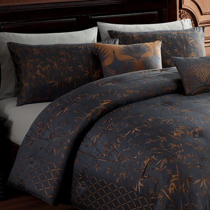 Bebejan Bamboo Tree 5 Piece Comforter Set