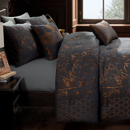 Bebejan Bamboo Tree 5 Piece Comforter Set