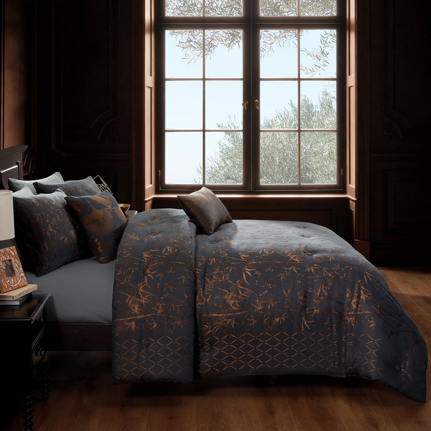 Bebejan Bamboo Tree 5 Piece Comforter Set
