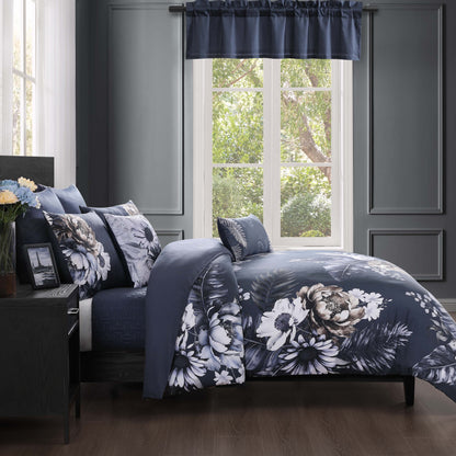 Bebejan Forget Me Not Straight Window Valance
