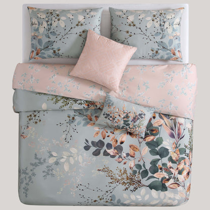 Sage / Peach Leaves-