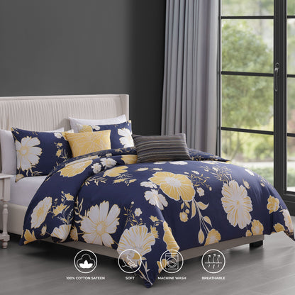 Bebejan Sunglow 5 Piece Reversible Comforter Set