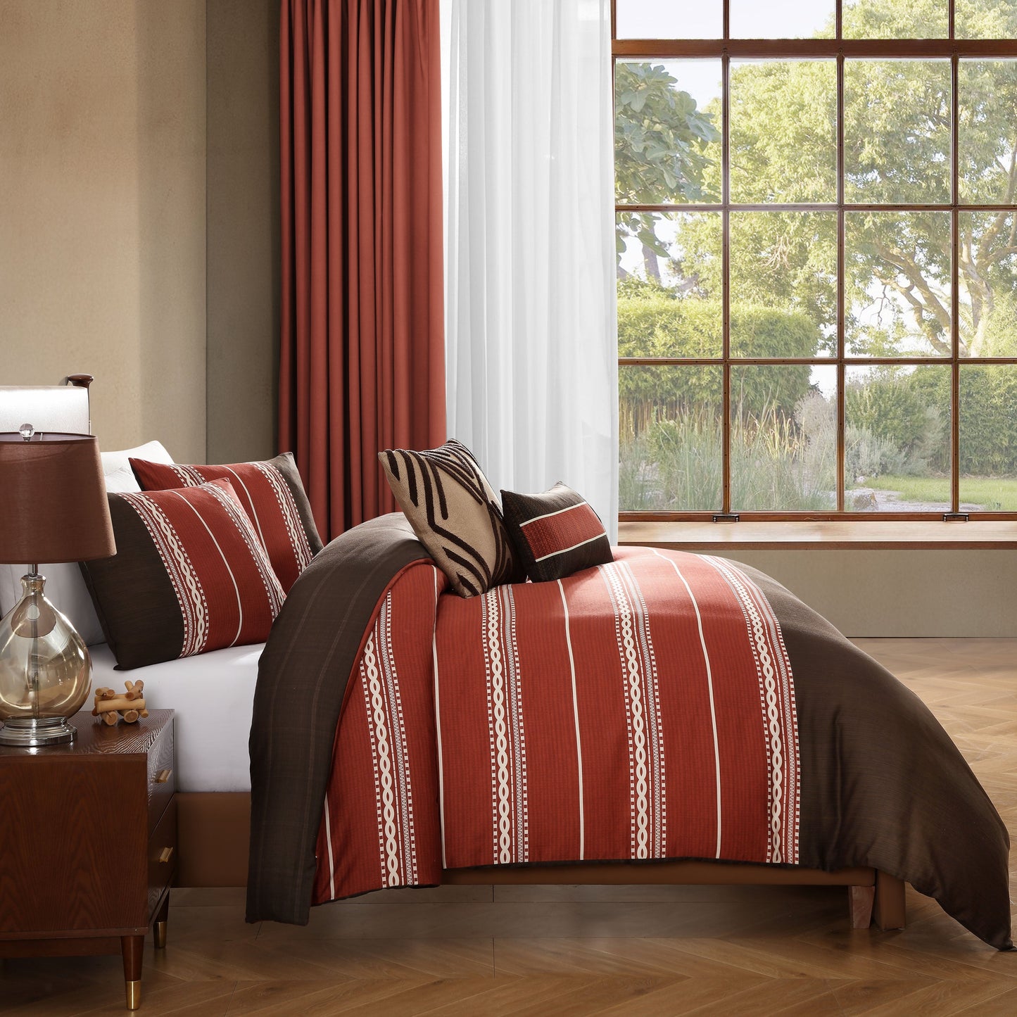 Bebejan Terra Spice 5 Piece Reversible Comforter Set