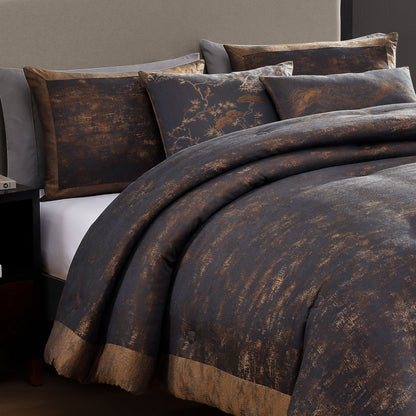 Bebejan Texture Jacquard 5 Piece Comforter Set