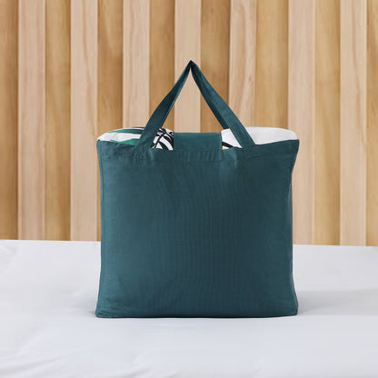 White Tropical / Teal-