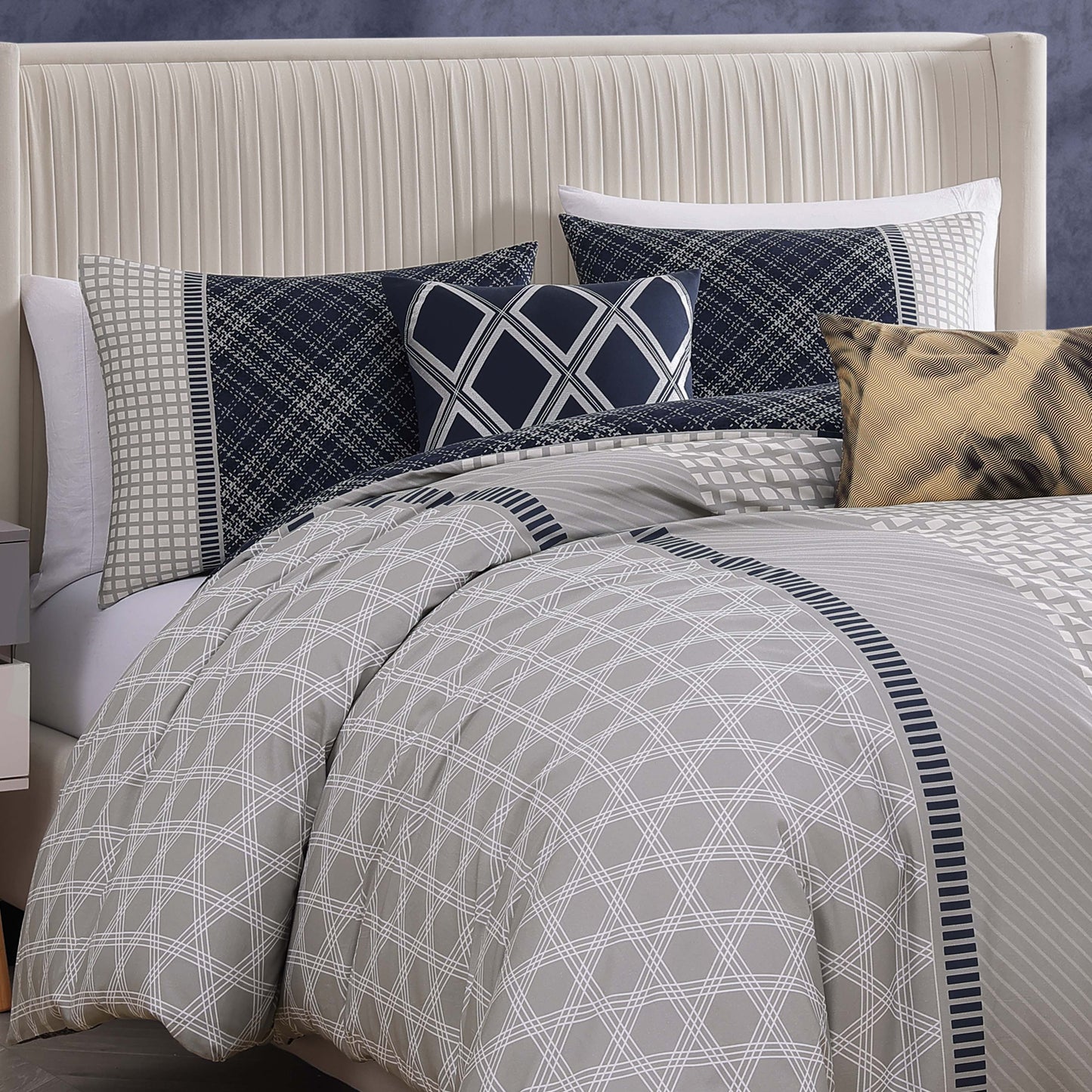 Bebejan Vertigeo 5 Piece Reversible Comforter Set by Bebejan