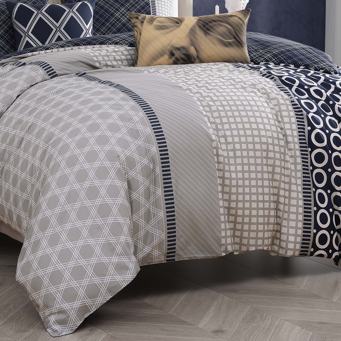 Bebejan Vertigeo 5 Piece Reversible Comforter Set by Bebejan