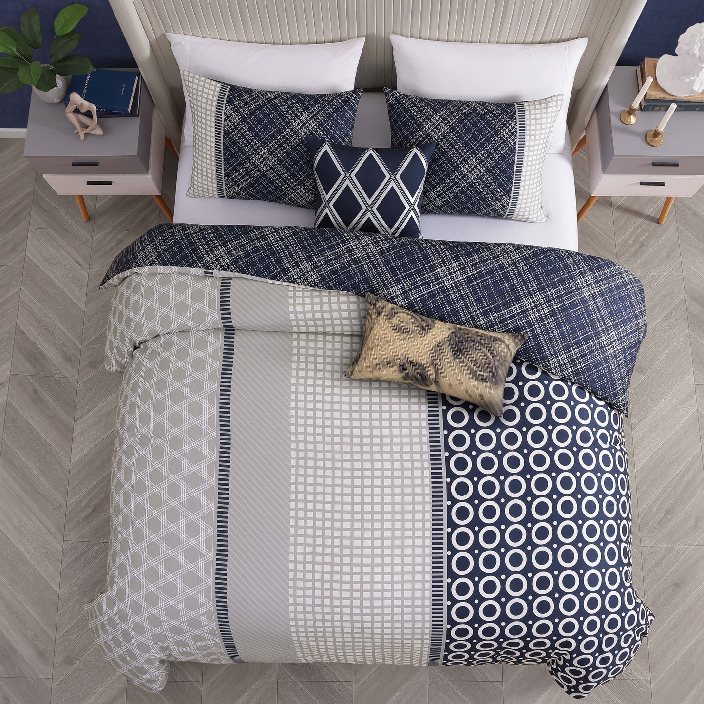 Bebejan Vertigeo 5 Piece Reversible Comforter Set by Bebejan