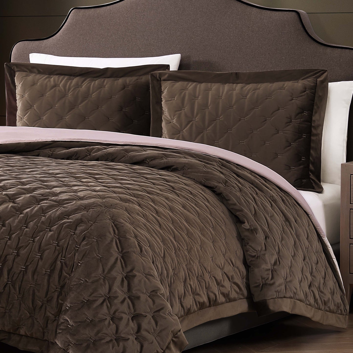 Bebejan 3 Piece Velvet Comforter Set