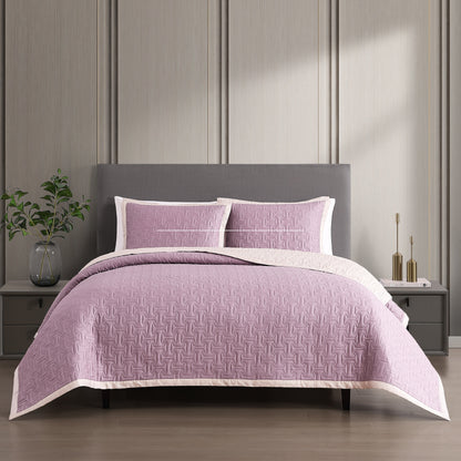 PLUM/BEIGE-