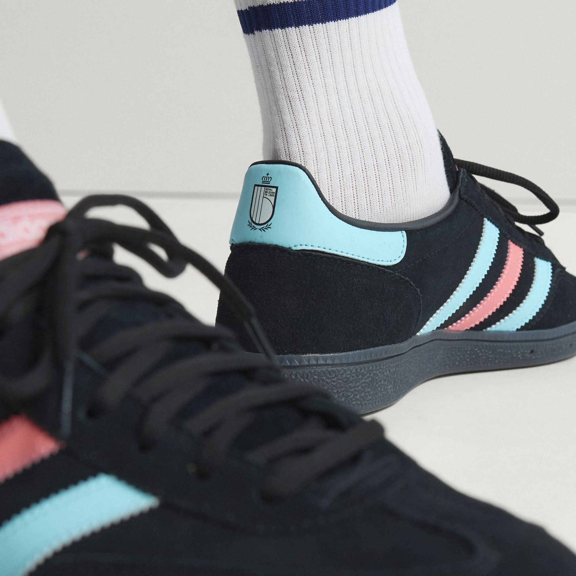 HP3676] Mens adidas Handball Spezial 'FIFA World Cup 2026 Belgium