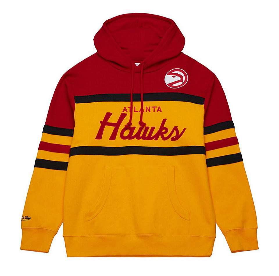 Men's Mitchell & Ness Head Coach Hoodie Hawks