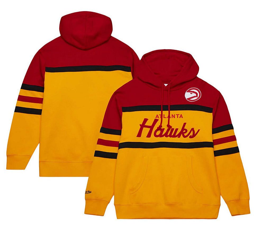 Men's Mitchell & Ness Head Coach Hoodie Hawks