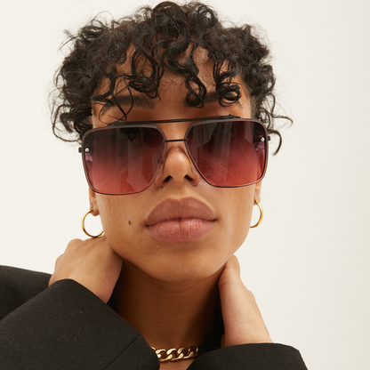 Black - Burgundy-