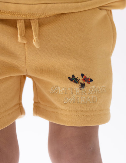 Elevated Faith Better Days Butterfly Kids Short