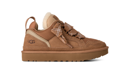 UGG Lowmel Womens Sneakers — Chestnut Suede Low-Top