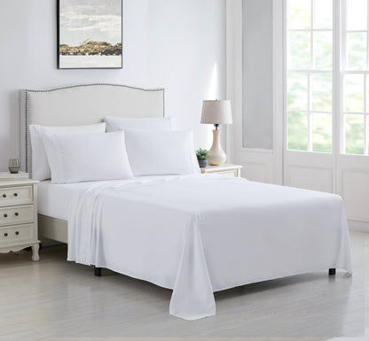 Kathy Ireland 4 Piece Brushed Microfiber Sheet Set