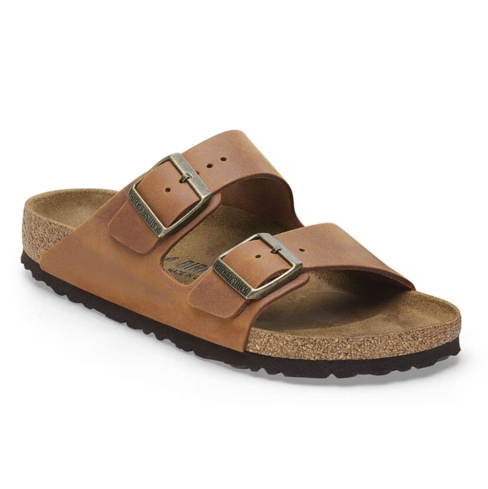 Birkenstock Arizona Tobacco Oiled Leather Sandals